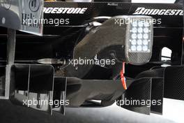 01.04.2010 Kuala Lumpur, Malaysia,  Lewis Hamilton (GBR), McLaren Mercedes, MP4-25, rear diffuser detail - Formula 1 World Championship, Rd 3, Malaysian Grand Prix, Thursday