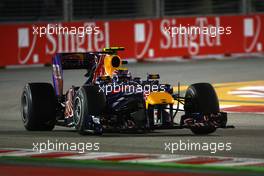 24.09.2010 Singapore, Singapore,  Mark Webber (AUS), Red Bull Racing, RB6 - Formula 1 World Championship, Rd 15, Singapore Grand Prix, Friday Practice