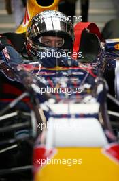 24.09.2010 Singapore, Singapore,  Sebastian Vettel (GER), Red Bull Racing - Formula 1 World Championship, Rd 15, Singapore Grand Prix, Friday Practice
