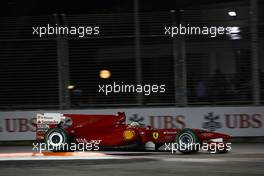 24.09.2010 Singapore, Singapore,  Felipe Massa (BRA), Scuderia Ferrari - Formula 1 World Championship, Rd 15, Singapore Grand Prix, Friday Practice