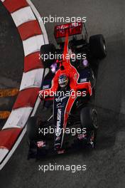 24.09.2010 Singapore, Singapore,  Timo Glock (GER), Virgin Racing - Formula 1 World Championship, Rd 15, Singapore Grand Prix, Friday Practice