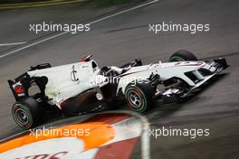 24.09.2010 Singapore, Singapore,  Nick Heidfeld (GER), Test Driver, Mercedes GP Petronas - Formula 1 World Championship, Rd 15, Singapore Grand Prix, Friday Practice