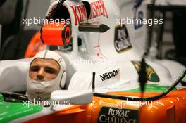 24.09.2010 Singapore, Singapore,  Vitantonio Liuzzi (ITA), Force India F1 Team - Formula 1 World Championship, Rd 15, Singapore Grand Prix, Friday Practice