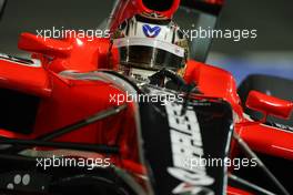 24.09.2010 Singapore, Singapore,  Timo Glock (GER), Virgin Racing - Formula 1 World Championship, Rd 15, Singapore Grand Prix, Friday Practice