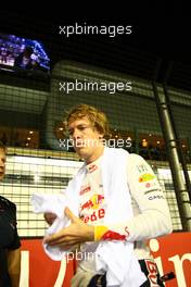 26.09.2010 Singapore, Singapore,  Sebastian Vettel (GER), Red Bull Racing - Formula 1 World Championship, Rd 15, Singapore Grand Prix, Sunday Pre-Race Grid