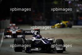 26.09.2010 Singapore, Singapore,  Rubens Barrichello (BRA), Williams F1 Team - Formula 1 World Championship, Rd 15, Singapore Grand Prix, Sunday Race