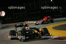 26.09.2010 Singapore, Singapore,  Jarno Trulli (ITA), Lotus F1 Team - Formula 1 World Championship, Rd 15, Singapore Grand Prix, Sunday Race