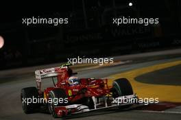 26.09.2010 Singapore, Singapore,  Fernando Alonso (ESP), Scuderia Ferrari - Formula 1 World Championship, Rd 15, Singapore Grand Prix, Sunday Race