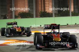 26.09.2010 Singapore, Singapore,  Sébastien Buemi (SUI), Scuderia Toro Rosso - Formula 1 World Championship, Rd 15, Singapore Grand Prix, Sunday Race