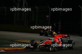 26.09.2010 Singapore, Singapore,  Lucas di Grassi (BRA), Virgin Racing - Formula 1 World Championship, Rd 15, Singapore Grand Prix, Sunday Race