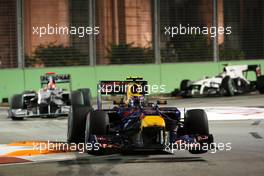 26.09.2010 Singapore, Singapore,  Mark Webber (AUS), Red Bull Racing - Formula 1 World Championship, Rd 15, Singapore Grand Prix, Sunday Race