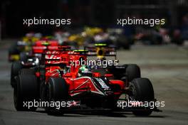 26.09.2010 Singapore, Singapore,  Lucas di Grassi (BRA), Virgin Racing - Formula 1 World Championship, Rd 15, Singapore Grand Prix, Sunday Race