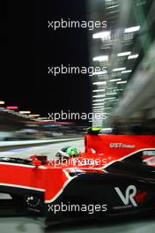 25.09.2010 Singapore, Singapore,  Lucas di Grassi (BRA), Virgin Racing - Formula 1 World Championship, Rd 15, Singapore Grand Prix, Saturday Practice