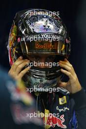 25.09.2010 Singapore, Singapore,  Sebastian Vettel (GER), Red Bull Racing - Formula 1 World Championship, Rd 15, Singapore Grand Prix, Saturday Practice