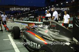 25.09.2010 Singapore, Singapore,  Christian Klien (AUT), test driver,  Hispania Racing F1 Team, HRT - Formula 1 World Championship, Rd 15, Singapore Grand Prix, Saturday Practice