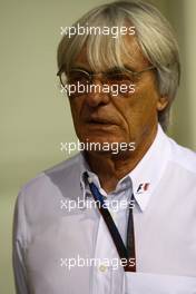 25.09.2010 Singapore, Singapore,  Bernie Ecclestone (GBR) - Formula 1 World Championship, Rd 15, Singapore Grand Prix, Saturday