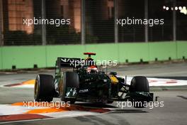 25.09.2010 Singapore, Singapore,  Jarno Trulli (ITA), Lotus F1 Team - Formula 1 World Championship, Rd 15, Singapore Grand Prix, Saturday Qualifying