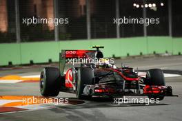 25.09.2010 Singapore, Singapore,  Lewis Hamilton (GBR), McLaren Mercedes - Formula 1 World Championship, Rd 15, Singapore Grand Prix, Saturday Qualifying