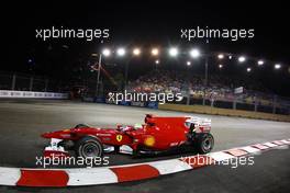 25.09.2010 Singapore, Singapore,  Felipe Massa (BRA), Scuderia Ferrari - Formula 1 World Championship, Rd 15, Singapore Grand Prix, Saturday Qualifying