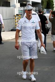 26.09.2010 Singapore, Singapore,  Michael Schumacher (GER), Mercedes GP Petronas - Formula 1 World Championship, Rd 15, Singapore Grand Prix, Sunday