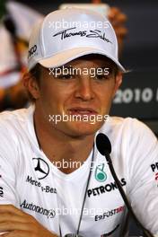 23.09.2010 Singapore, Singapore,  Nico Rosberg (GER), Mercedes GP Petronas - Formula 1 World Championship, Rd 15, Singapore Grand Prix, Thursday Press Conference