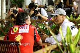 23.09.2010 Singapore, Singapore,  Michael Schumacher (GER), Mercedes GP Petronas - Formula 1 World Championship, Rd 15, Singapore Grand Prix, Thursday