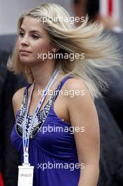 23.09.2010 Singapore, Singapore, Isabell Reis (GER) girlfriend of Timo Glock (GER) - Formula 1 World Championship, Rd 15, Singapore Grand Prix, Thursday