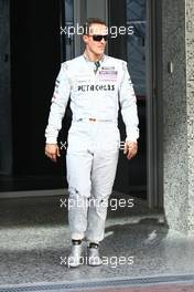 20.11.2010 Abu Dhabi, Abu Dhabi,  Michael Schumacher (GER), Mercedes GP Petronas - Formula 1 Testing, Pirelli tyre test, Abu Dhabi