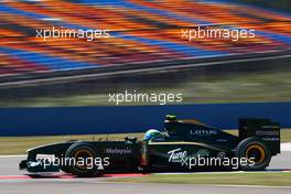 28.05.2010 Istanbul, Turkey,  Heikki Kovalainen (FIN), Lotus F1 Team - Formula 1 World Championship, Rd 7, Turkish Grand Prix, Friday Practice