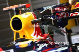 28.05.2010 Istanbul, Turkey,  The Red Bull F-Duct system - Formula 1 World Championship, Rd 7, Turkish Grand Prix, Friday Practice
