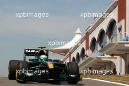 28.05.2010 Istanbul, Turkey,  Heikki Kovalainen (FIN), Lotus F1 Team, T127 - Formula 1 World Championship, Rd 7, Turkish Grand Prix, Friday Practice