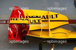 28.05.2010 Istanbul, Turkey,  Renault front wing - Formula 1 World Championship, Rd 7, Turkish Grand Prix, Friday Practice