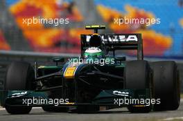 28.05.2010 Istanbul, Turkey,  Heikki Kovalainen (FIN), Lotus F1 Team, T127 - Formula 1 World Championship, Rd 7, Turkish Grand Prix, Friday Practice