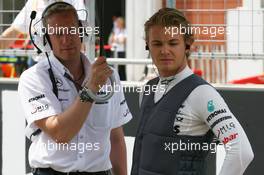 30.05.2010 Istanbul, Turkey,  Nico Rosberg (GER), Mercedes GP Petronas - Formula 1 World Championship, Rd 7, Turkish Grand Prix, Sunday Pre-Race Grid
