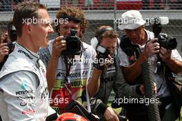 30.05.2010 Istanbul, Turkey,  Michael Schumacher (GER), Mercedes GP Petronas - Formula 1 World Championship, Rd 7, Turkish Grand Prix, Sunday Pre-Race Grid