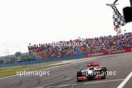 30.05.2010 Istanbul, Turkey,  Jenson Button (GBR), McLaren Mercedes - Formula 1 World Championship, Rd 7, Turkish Grand Prix, Sunday Podium
