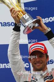 30.05.2010 Istanbul, Turkey,  Jenson Button (GBR), McLaren Mercedes - Formula 1 World Championship, Rd 7, Turkish Grand Prix, Sunday Podium