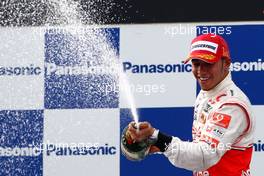 30.05.2010 Istanbul, Turkey,  Lewis Hamilton (GBR), McLaren Mercedes - Formula 1 World Championship, Rd 7, Turkish Grand Prix, Sunday Podium