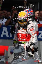 30.05.2010 Istanbul, Turkey,  Lewis Hamilton (GBR), McLaren Mercedes - Formula 1 World Championship, Rd 7, Turkish Grand Prix, Sunday Podium
