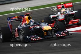 30.05.2010 Istanbul, Turkey,  Sebastian Vettel (GER), Red Bull Racing and Lewis Hamilton (GBR), McLaren Mercedes - Formula 1 World Championship, Rd 7, Turkish Grand Prix, Sunday Race