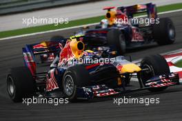 30.05.2010 Istanbul, Turkey,  Mark Webber (AUS), Red Bull Racing and Sebastian Vettel (GER), Red Bull Racing - Formula 1 World Championship, Rd 7, Turkish Grand Prix, Sunday Race