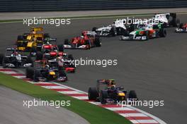 30.05.2010 Istanbul, Turkey,  Mark Webber (AUS), Red Bull Racing at the start of the race - Formula 1 World Championship, Rd 7, Turkish Grand Prix, Sunday Race