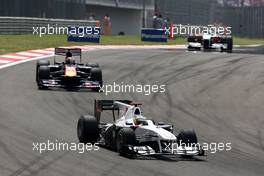 30.05.2010 Istanbul, Turkey,  Pedro de la Rosa (ESP), BMW Sauber F1 Team - Formula 1 World Championship, Rd 7, Turkish Grand Prix, Sunday Race