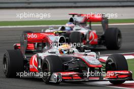 30.05.2010 Istanbul, Turkey,  Lewis Hamilton (GBR), McLaren Mercedes, Jenson Button (GBR), McLaren Mercedes - Formula 1 World Championship, Rd 7, Turkish Grand Prix, Sunday Race