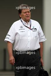 29.05.2010 Istanbul, Turkey,  Norbert Haug (GER), Mercedes, Motorsport chief - Formula 1 World Championship, Rd 7, Turkish Grand Prix, Saturday