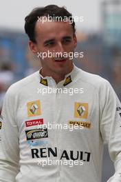 29.05.2010 Istanbul, Turkey,  Robert Kubica (POL), Renault F1 Team - Formula 1 World Championship, Rd 7, Turkish Grand Prix, Saturday Practice
