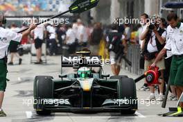 29.05.2010 Istanbul, Turkey,  Heikki Kovalainen (FIN), Lotus F1 Team - Formula 1 World Championship, Rd 7, Turkish Grand Prix, Saturday Practice