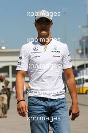 27.05.2010 Istanbul, Turkey,  Michael Schumacher (GER), Mercedes GP Petronas - Formula 1 World Championship, Rd 7, Turkish Grand Prix, Thursday