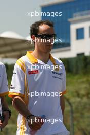 27.05.2010 Istanbul, Turkey,  Robert Kubica (POL), Renault F1 Team - Formula 1 World Championship, Rd 7, Turkish Grand Prix, Thursday