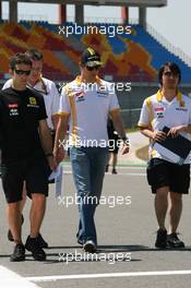 27.05.2010 Istanbul, Turkey,  Vitaly Petrov (RUS), Renault F1 Team - Formula 1 World Championship, Rd 7, Turkish Grand Prix, Thursday